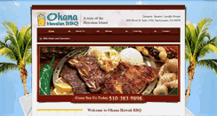 Desktop Screenshot of catering-ohana.com